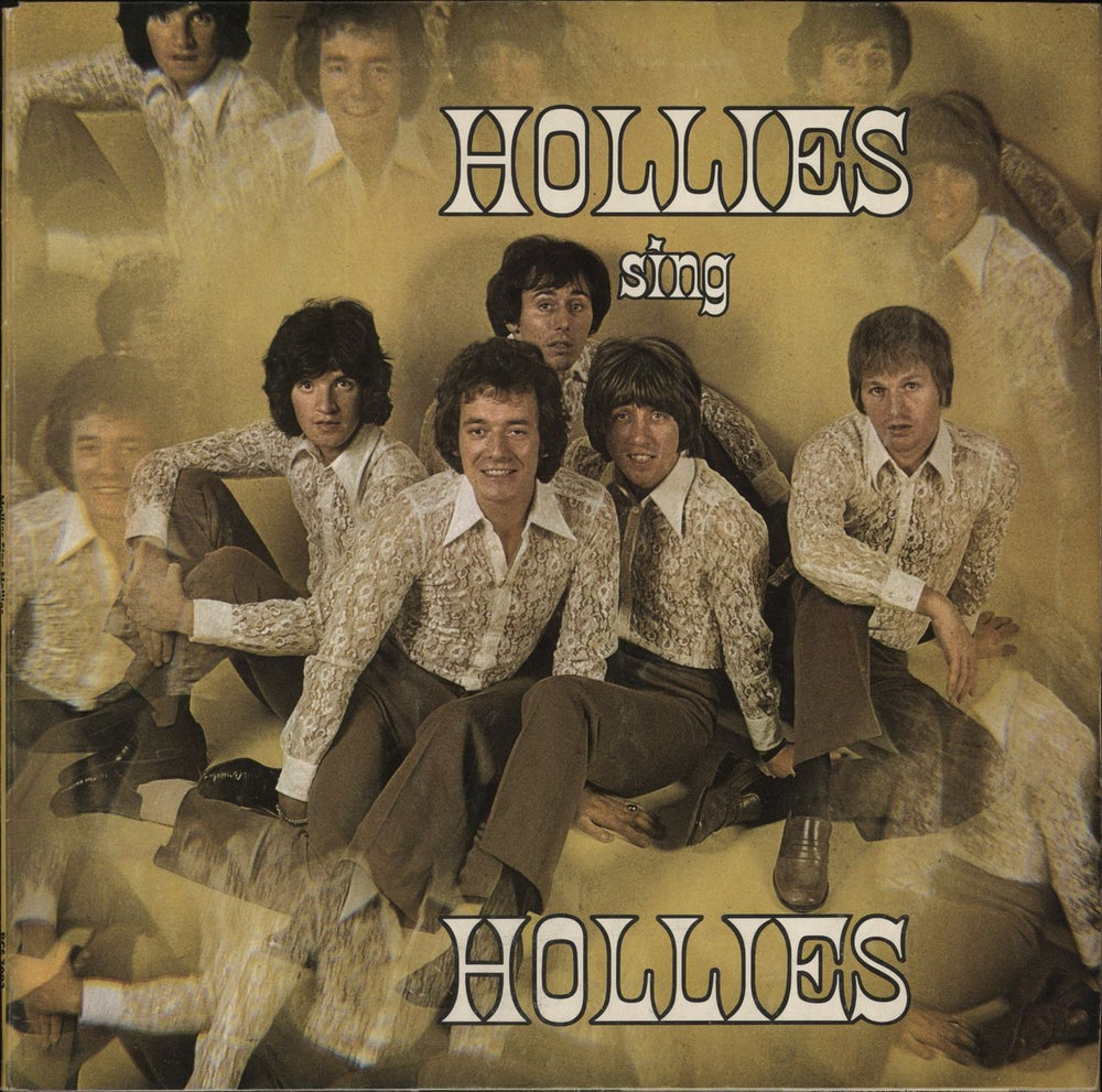 The Hollies Hollies Sing Hollies - 1st - VG UK vinyl LP album (LP record) PCS7092