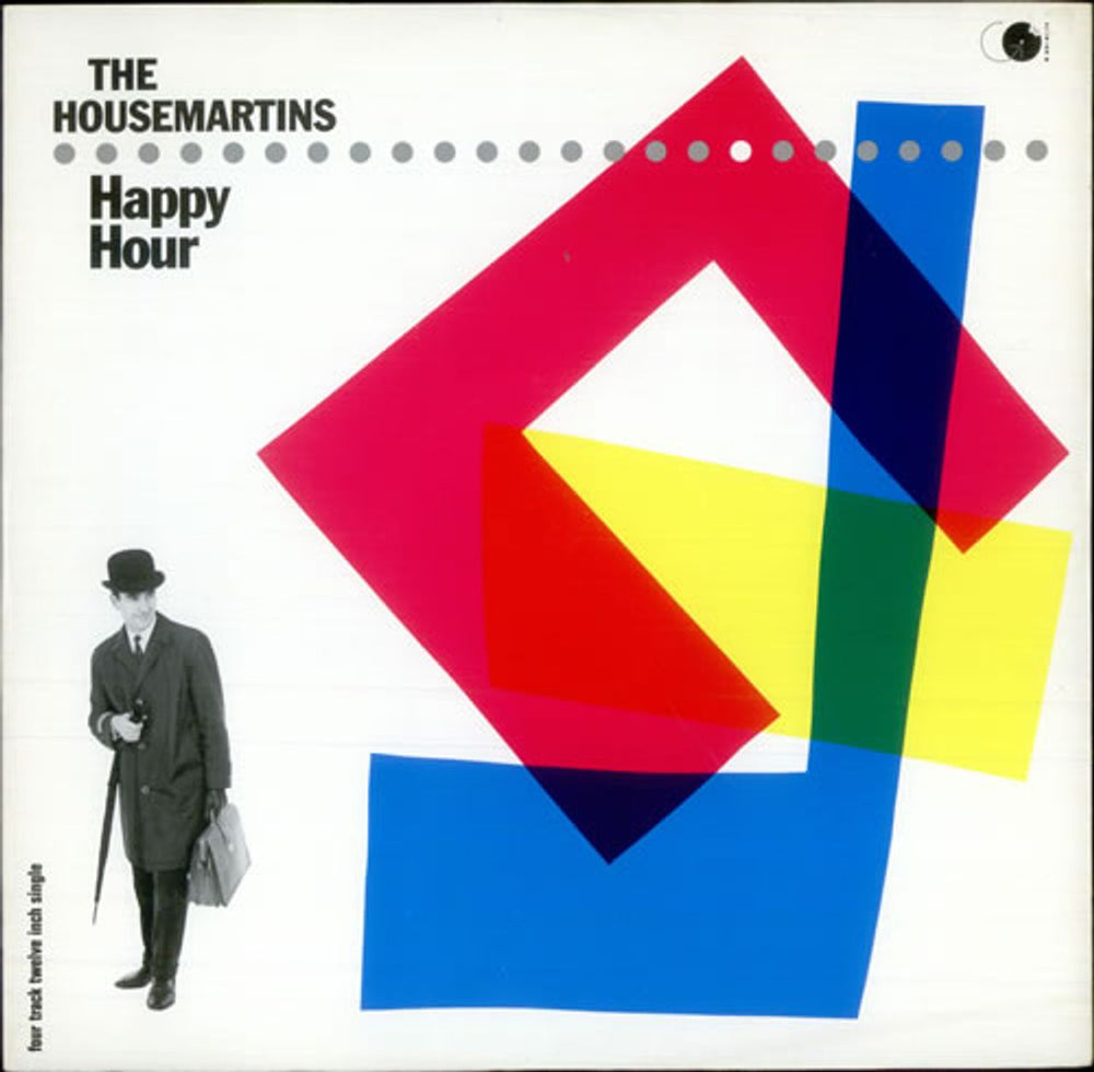 The Housemartins Happy Hour UK 12" vinyl single (12 inch record / Maxi-single) GODX11