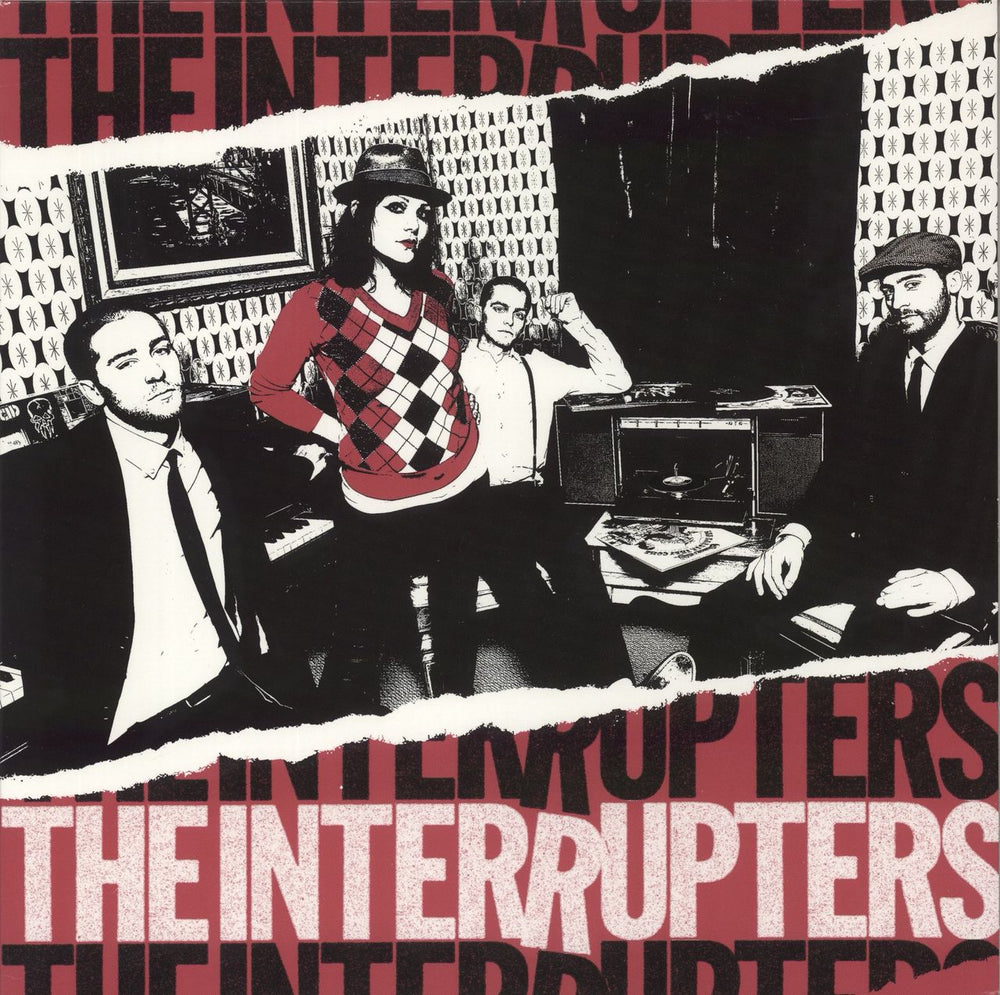 The Interrupters The Interrupters - White With Black Splatter Vinyl - RSD16 UK vinyl LP album (LP record) 0530-1