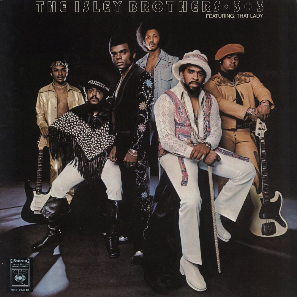 The Isley Brothers 3 + 3 (Three Plus Three) Australian vinyl LP album (LP record) SBP234410