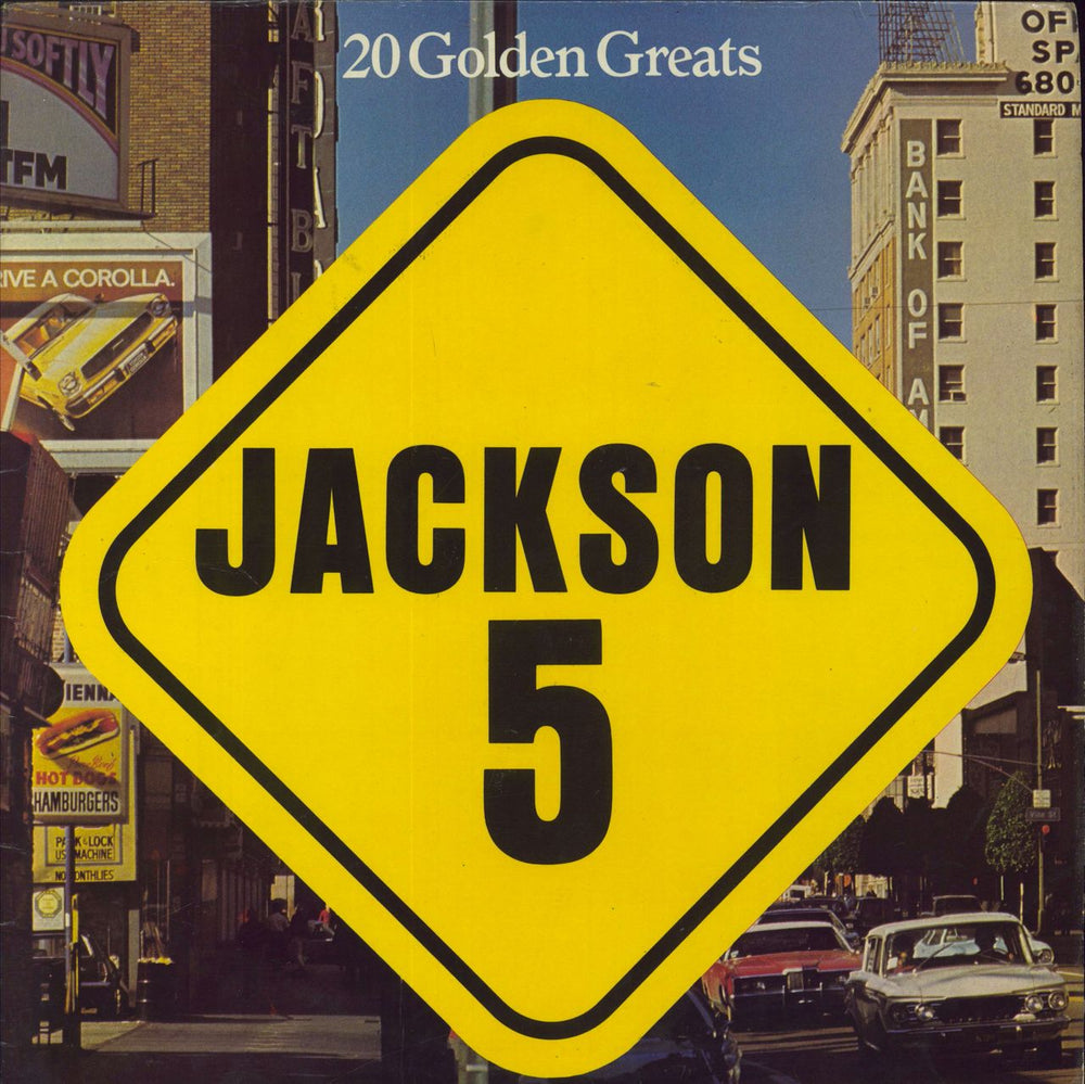 The Jackson Five 20 Golden Greats - 1st UK vinyl LP album (LP record) STML12121