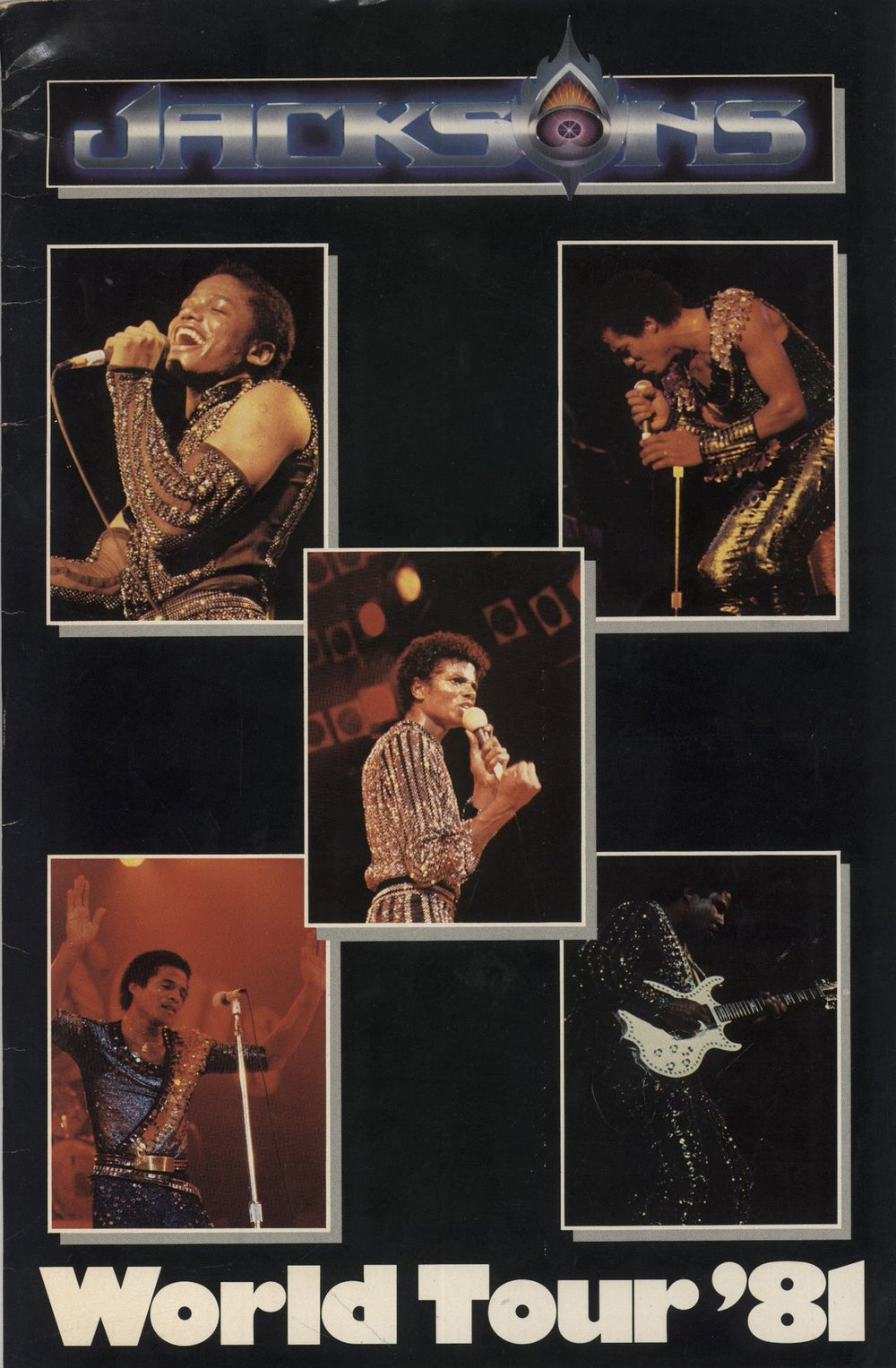 The Jackson Five World Tour '81 US tour programme PROGRAMME