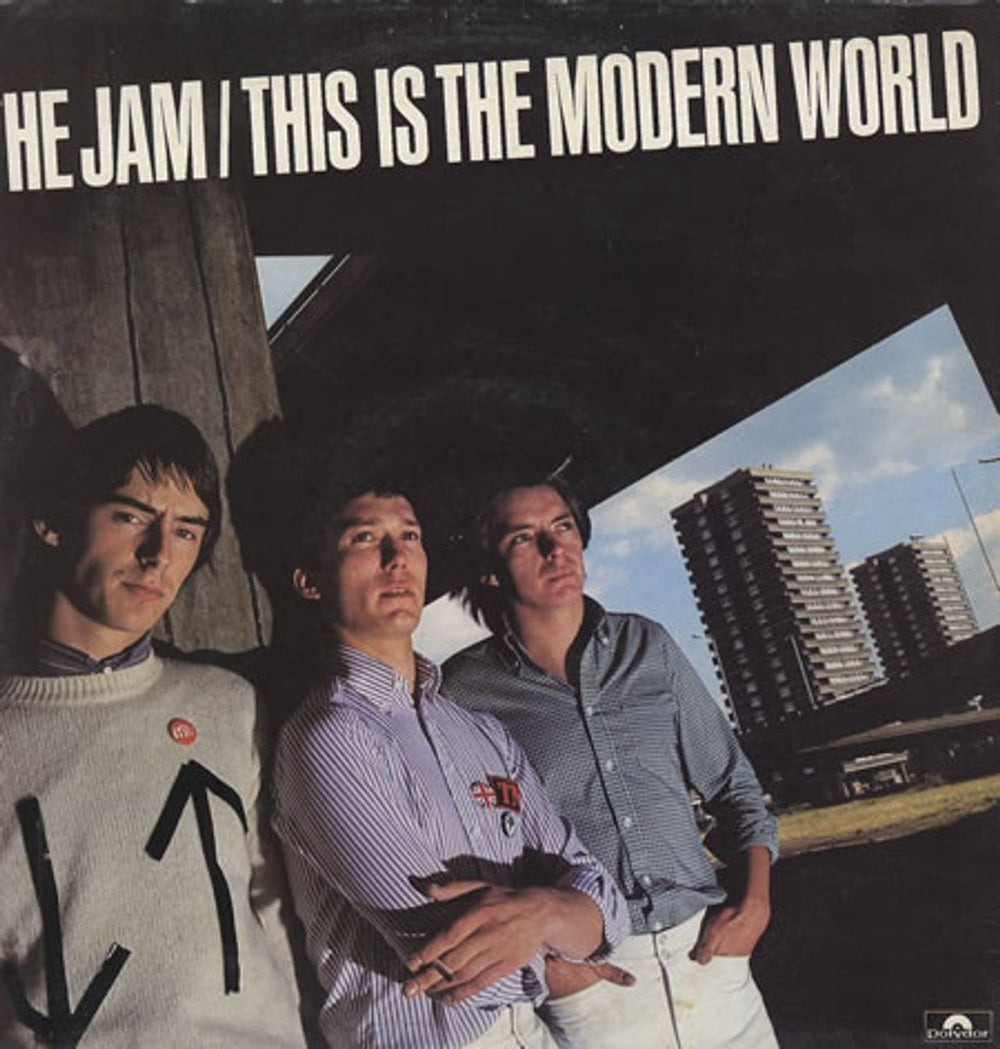 The Jam In The City/This Is The Modern World - Hype Stickered UK 2-LP vinyl record set (Double LP Album) JAM2LIN172755