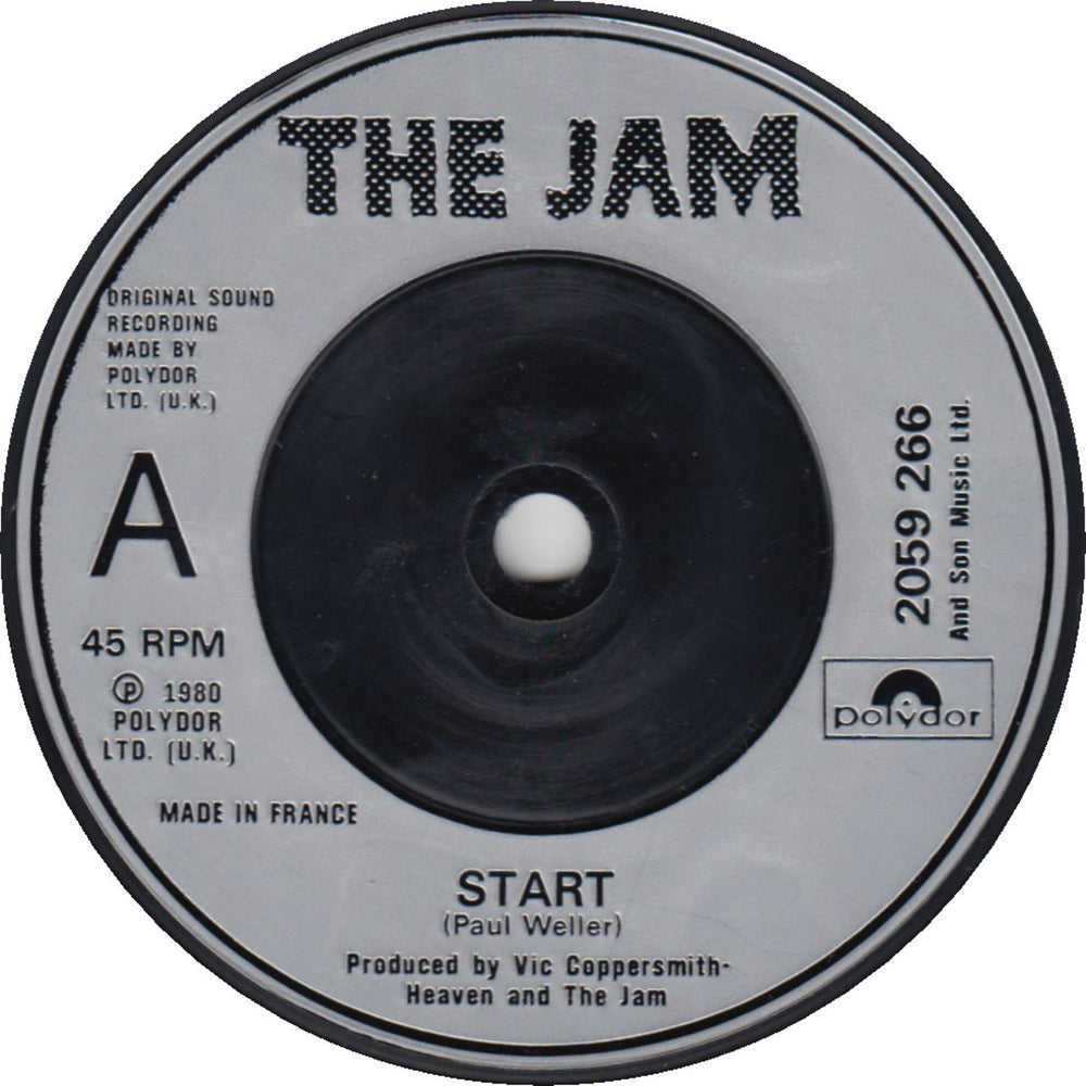 The Jam Start! - Made In France UK 7" vinyl single (7 inch record / 45) JAM07ST92612