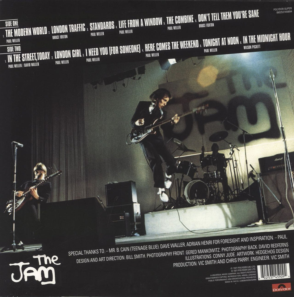 The Jam This Is The Modern World - 180 Gram Vinyl UK vinyl LP album (LP record) 602537459094