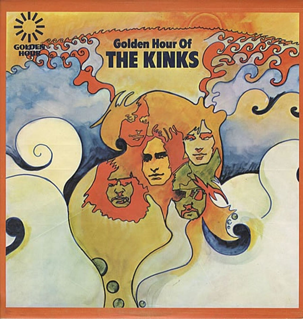 The Kinks Golden Hour Of The Kinks - 1st - Red UK vinyl LP album (LP record) GH501