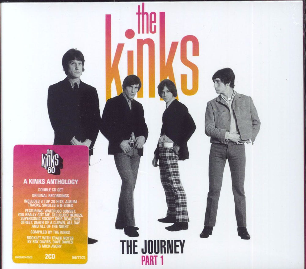 The Kinks The Journey - Part 1 - Sealed UK 2 CD album set (Double CD) BMGCAT740DCD