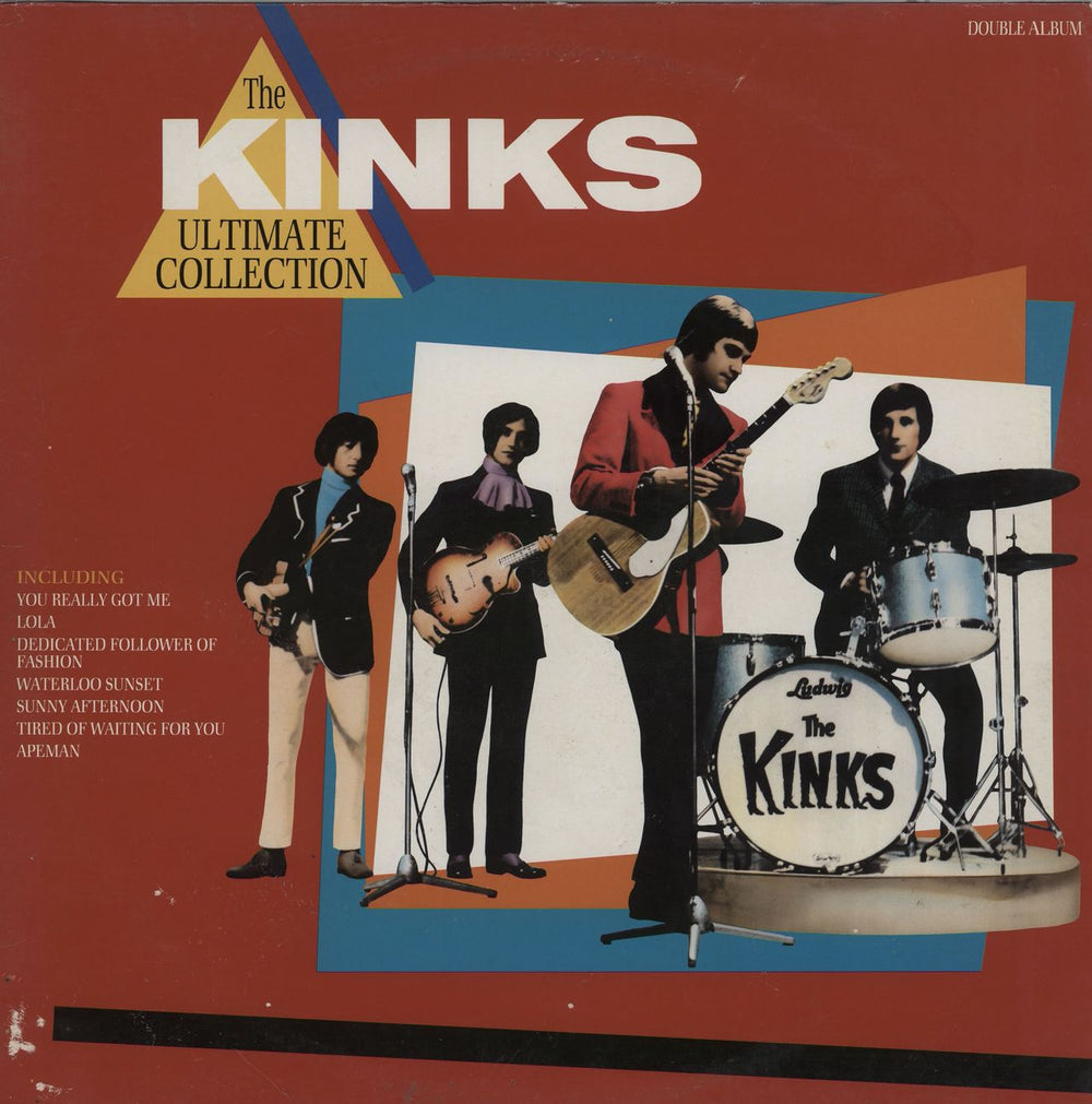 The Kinks The Ultimate Collection - 2nd - EX UK 2-LP vinyl record set (Double LP Album) CTVLP001