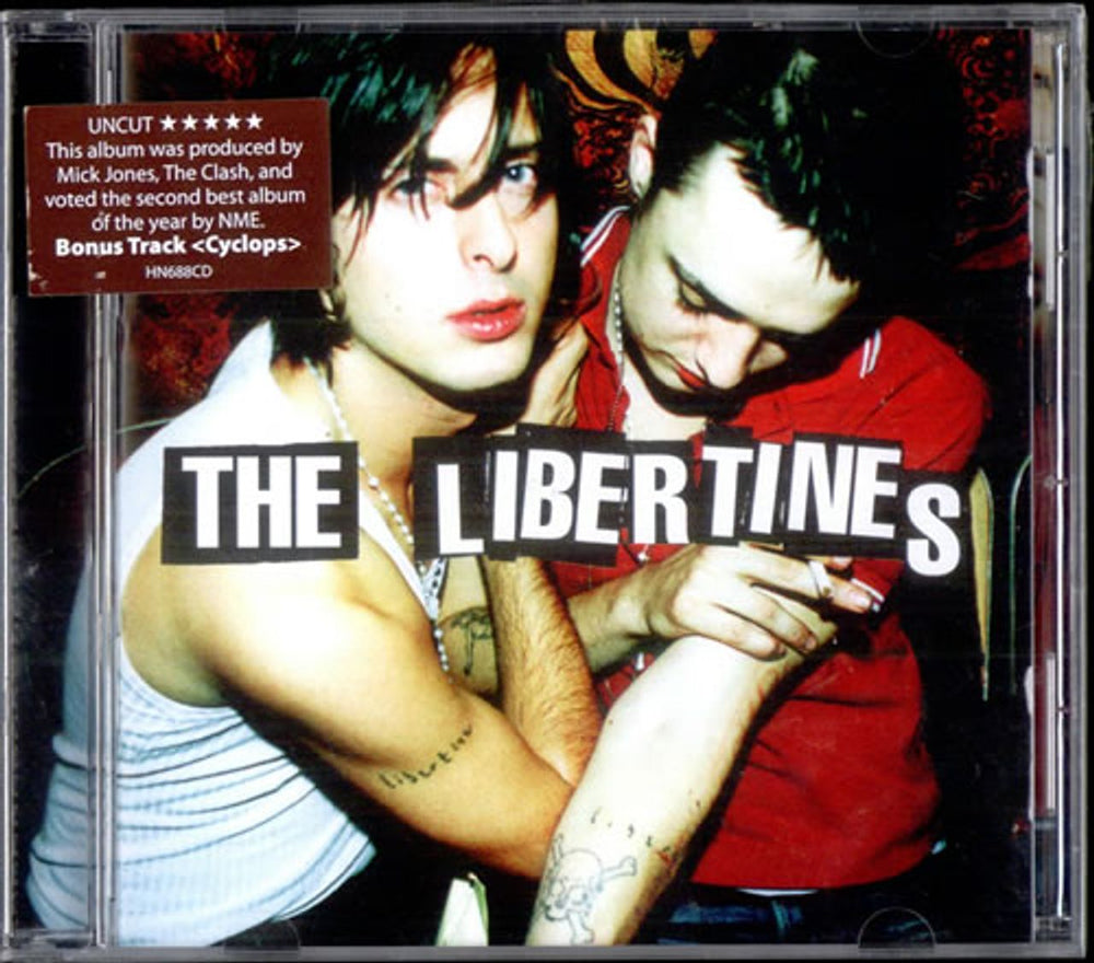 The Libertines The Libertines Taiwanese CD album (CDLP) HN688CD