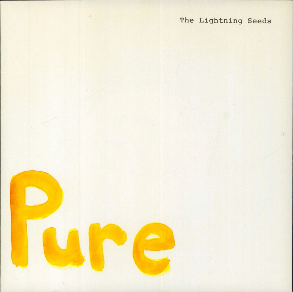 The Lightning Seeds Pure - Solid UK 7" vinyl single (7 inch record / 45) GTG4