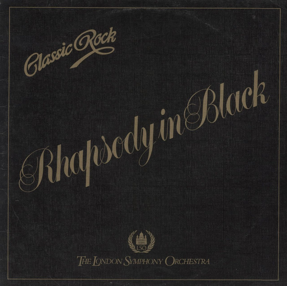 The London Symphony Orchestra Rhapsody In Black UK vinyl LP album (LP record)