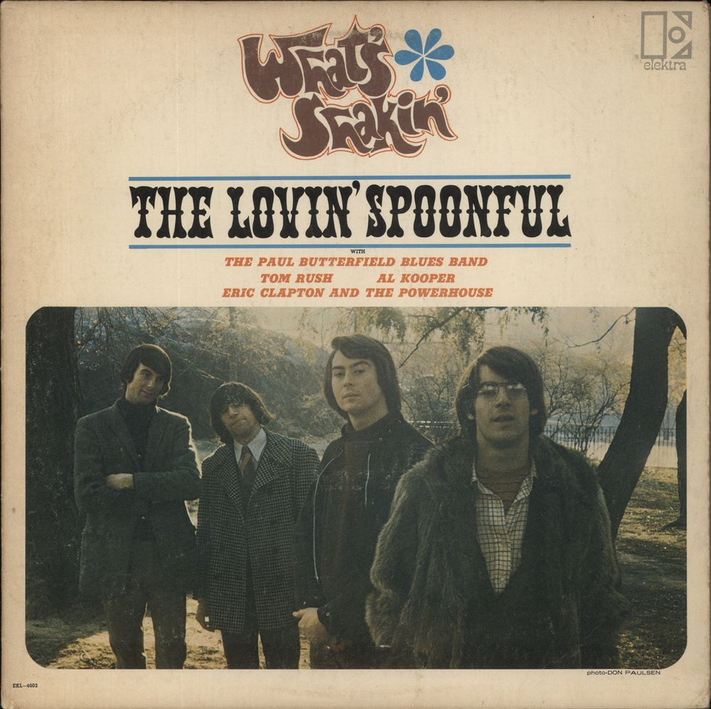 The Lovin' Spoonful What's Shakin' UK vinyl LP album (LP record) EKL-4002