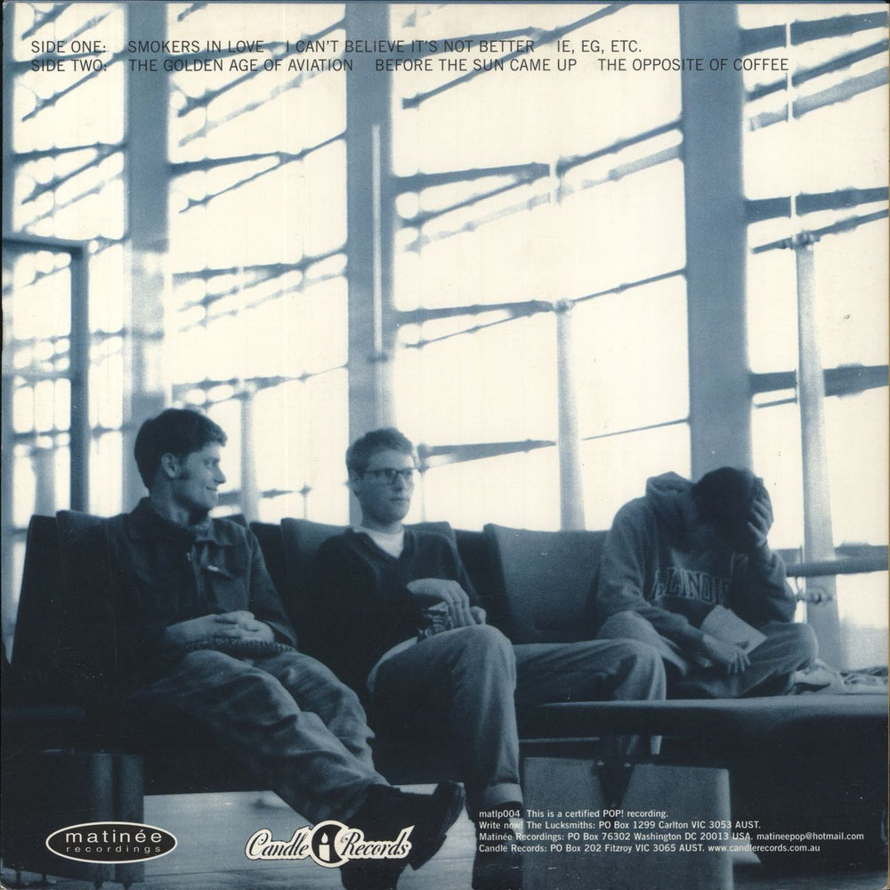 The Lucksmiths Staring At The Sky US 10" vinyl single (10 inch record)