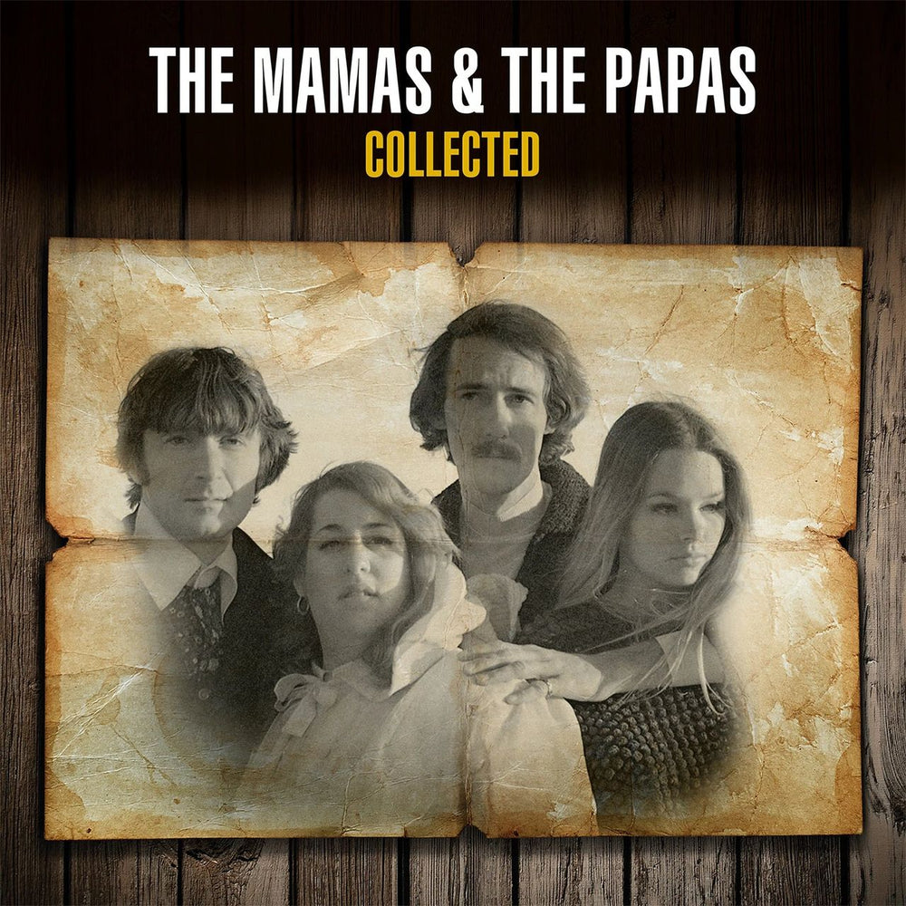 The Mama's And The Papa's Collected - 180 Gram Black Vinyl UK 2-LP vinyl record set (Double LP Album) M&P2LCO878657