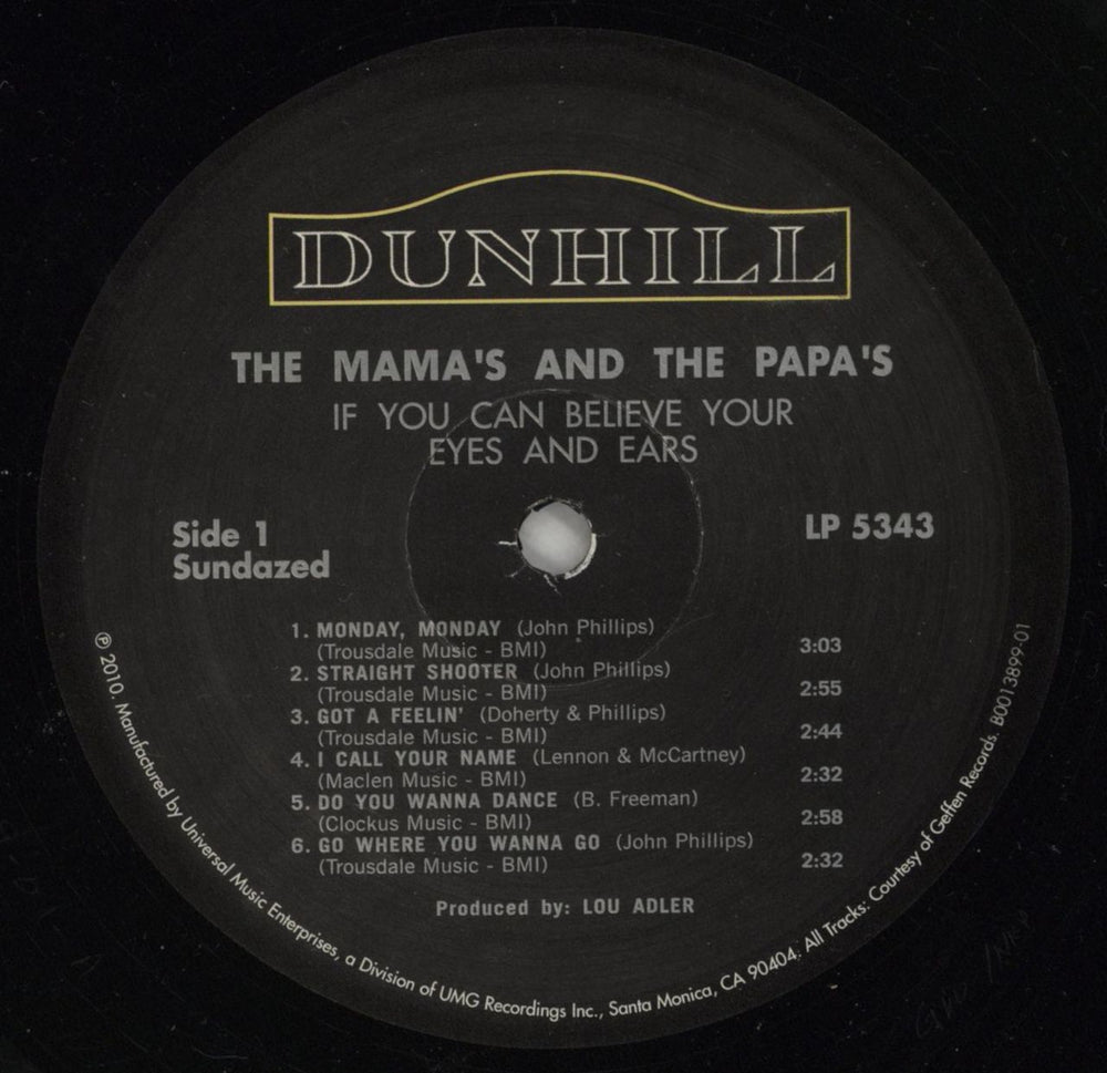 The Mama's And The Papa's If You Can Believe Your Eyes And Ears US vinyl LP album (LP record) M&PLPIF525463