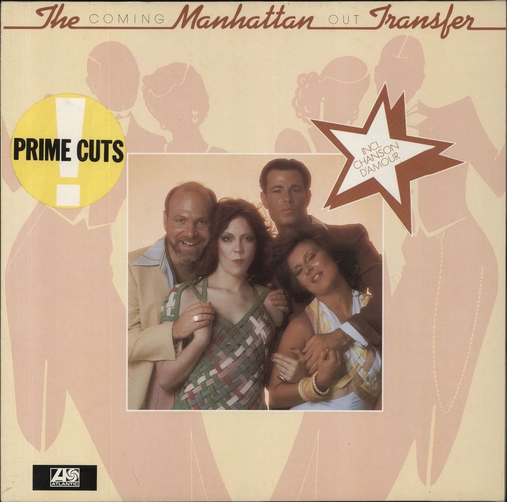 The Manhattan Transfer Coming Out German vinyl LP album (LP record) ATL50291