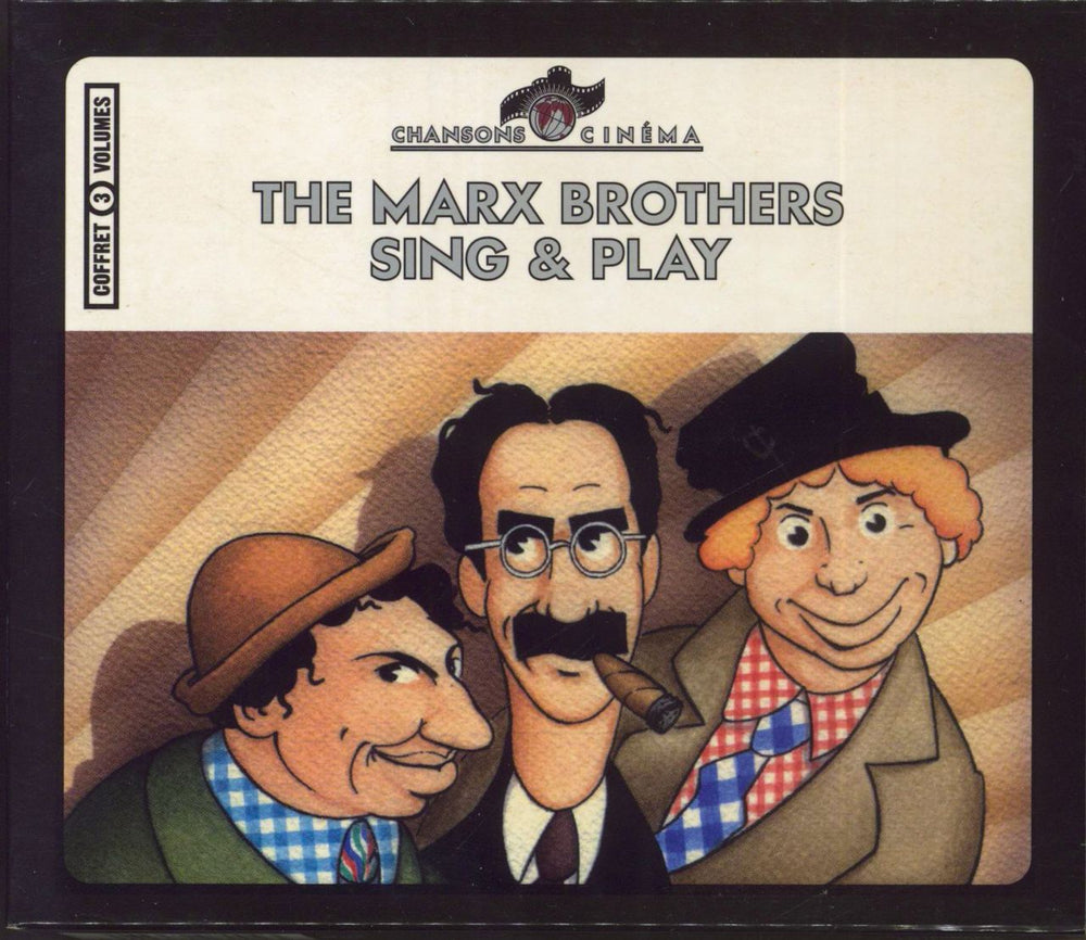 The Marx Brothers The Marx Brothers Sing & Play UK CD Album Box Set CIN004