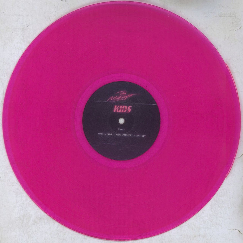 The Midnight Kids - Magenta Vinyl US vinyl LP album (LP record) 3Y-LPKI844233