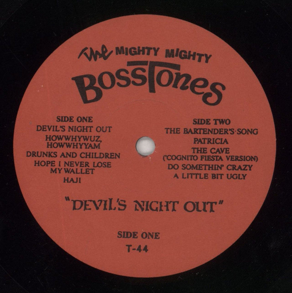 The Mighty Mighty Bosstones Devils Night Out US vinyl LP album (LP record) MIGLPDE863173