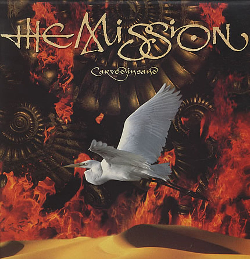 The Mission Carved In Sand UK vinyl LP album (LP record) 842251-1