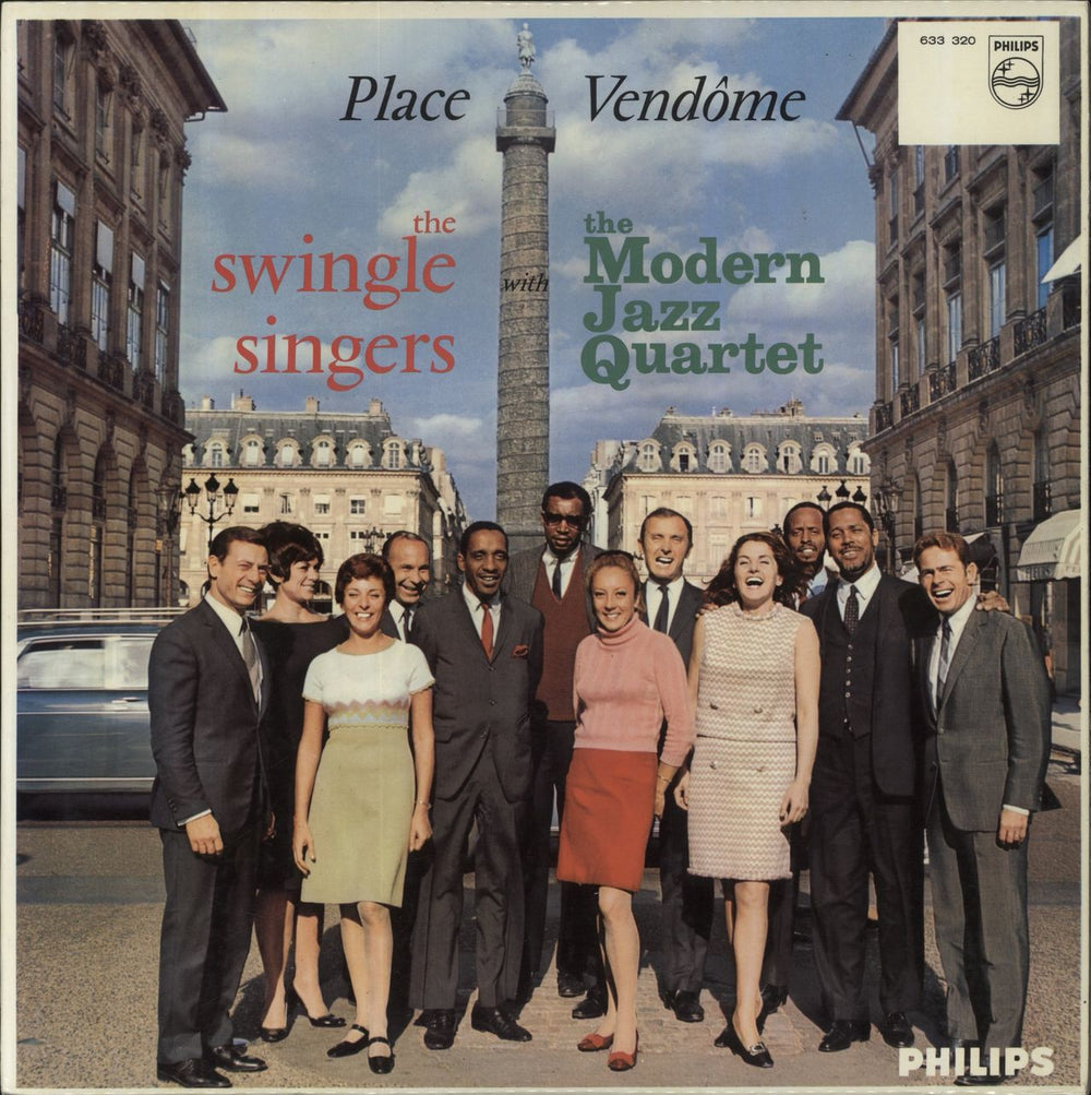 The Modern Jazz Quartet Place Vendôme UK vinyl LP album (LP record) BL7776