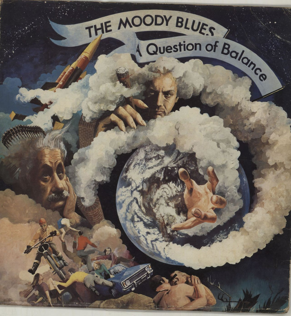 The Moody Blues A Question Of Balance German vinyl LP album (LP record) THS3