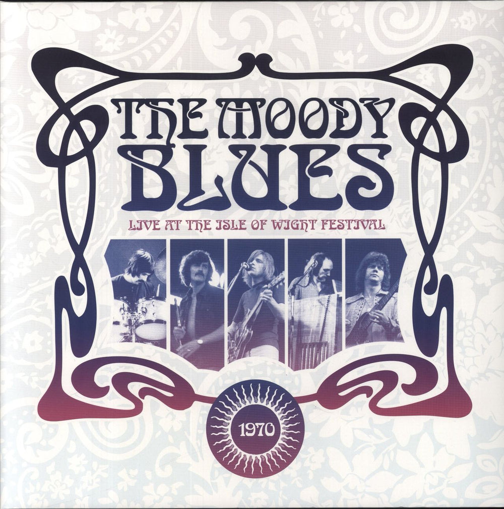 The Moody Blues Live At The Isle Of Wight Festival 1970 - 180gm UK 2-LP vinyl record set (Double LP Album) 0214896EMX