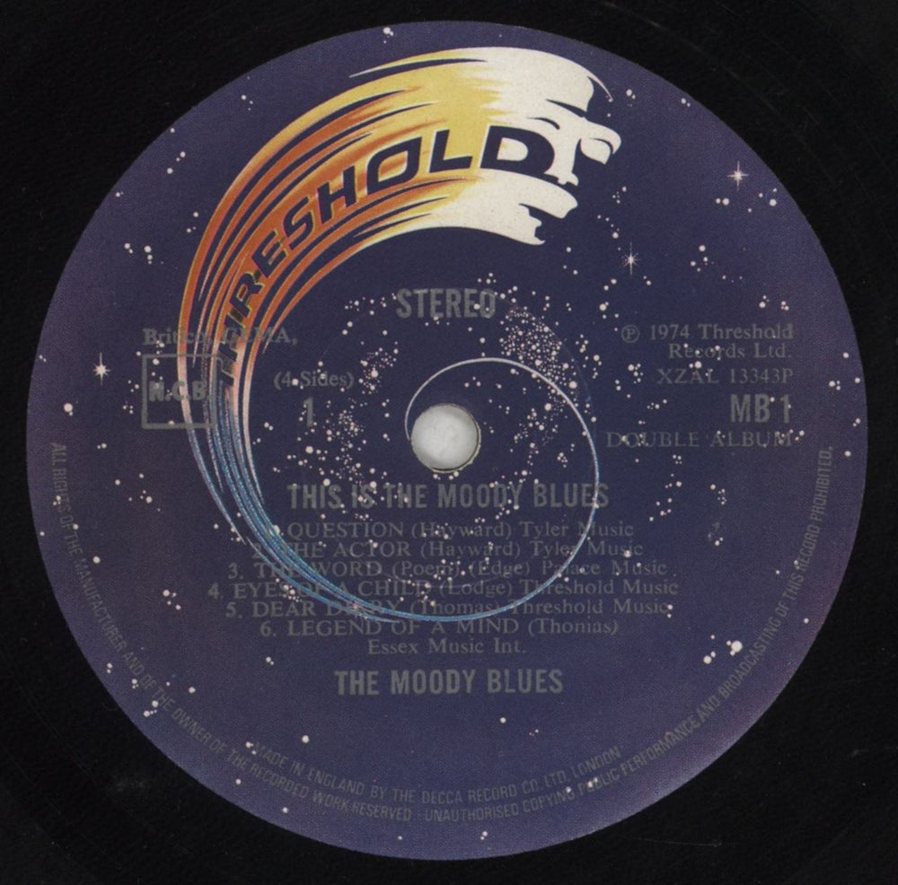 The Moody Blues This Is The Moody Blues UK 2-LP vinyl record set (Double LP Album) MBL2LTH246368