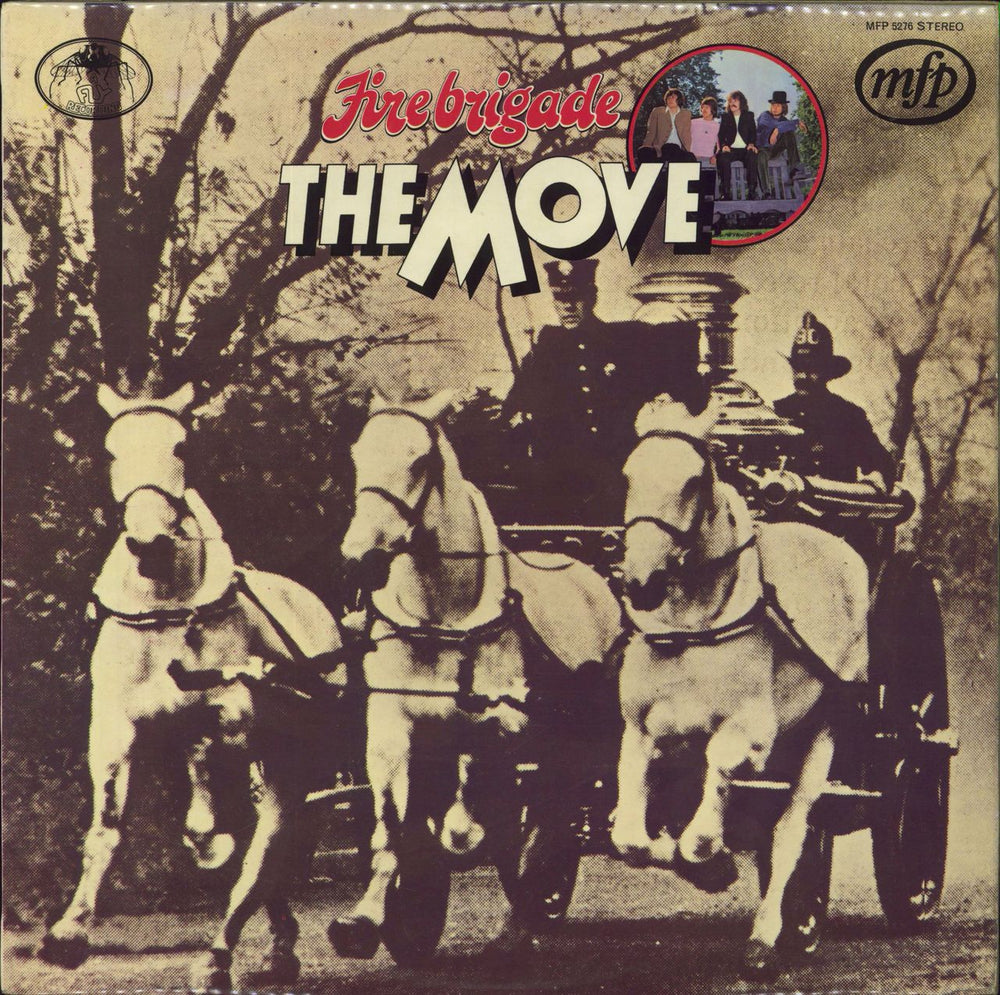 The Move Fire Brigade UK vinyl LP album (LP record) MFP5276