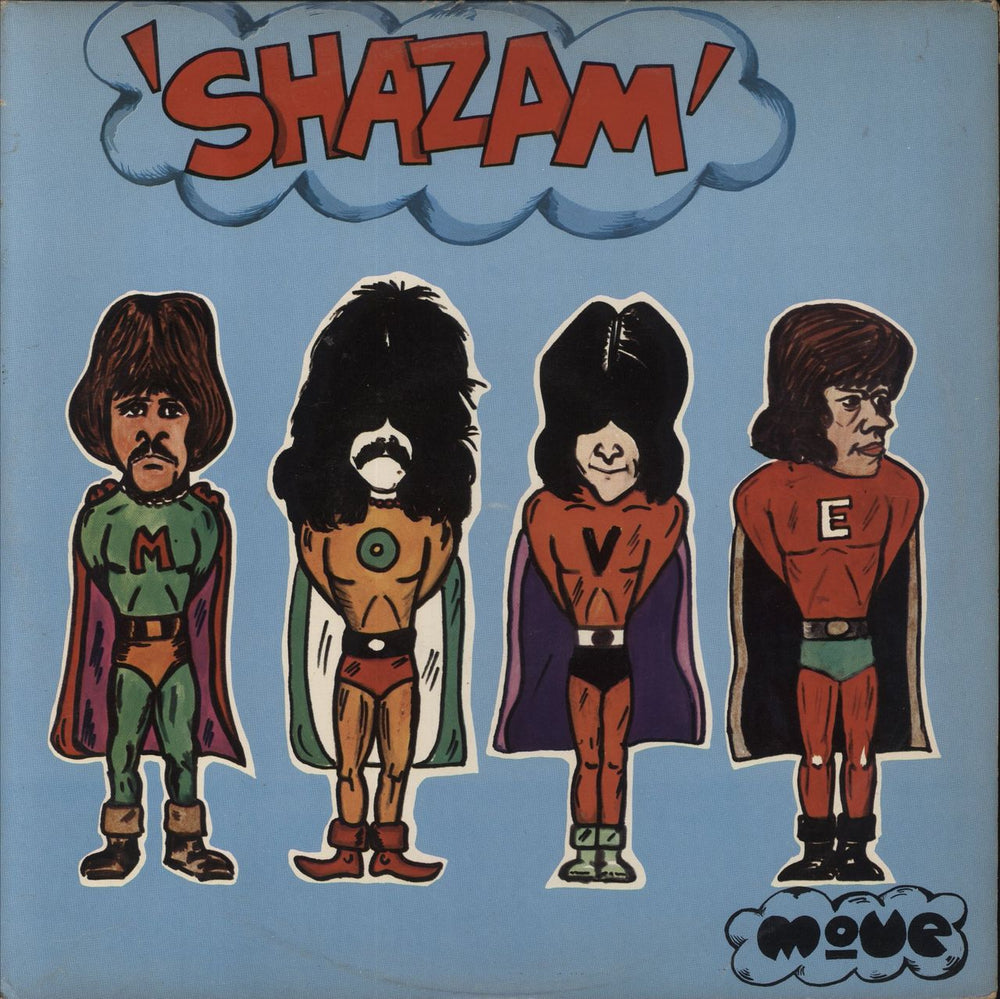 The Move Shazam / Move UK 2-LP vinyl record set (Double LP Album) TOOFA5/6