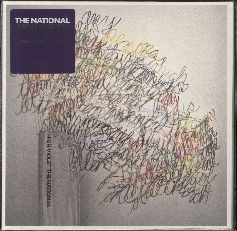 The National High Violet - 180gm Vinyl UK 2-LP vinyl record set (Double LP Album) CAD3X03