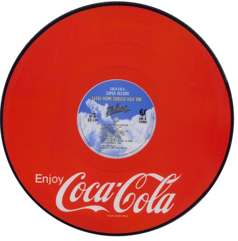 The Nolans Every Home Should Have One Japanese picture disc LP (vinyl picture disc album) NOLPDEV866565