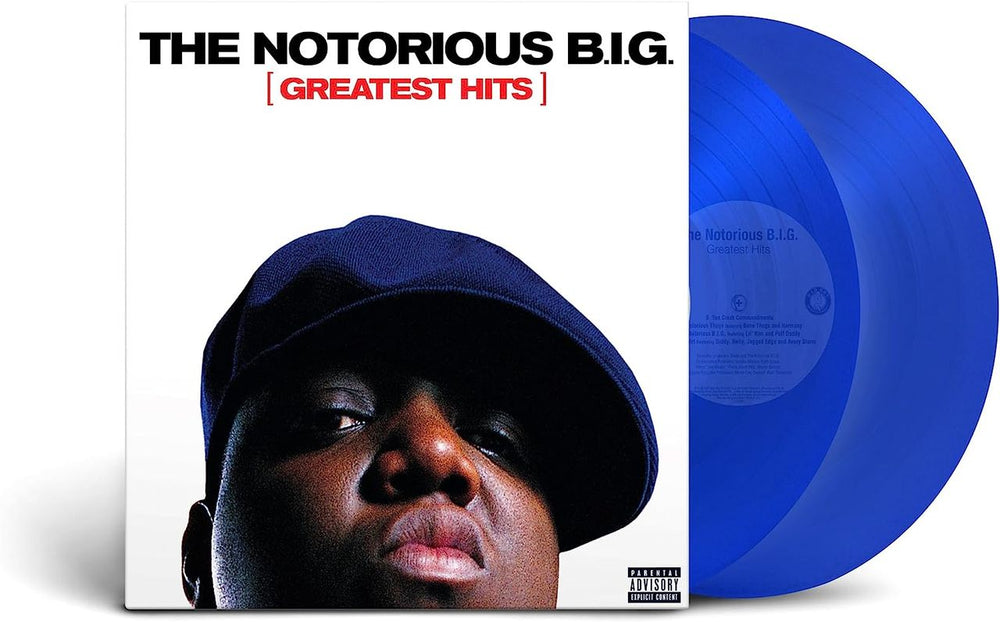 The Notorious B.I.G. Greatest Hits - Blue Vinyl - Sealed UK 2-LP vinyl record set (Double LP Album) RCV1724723