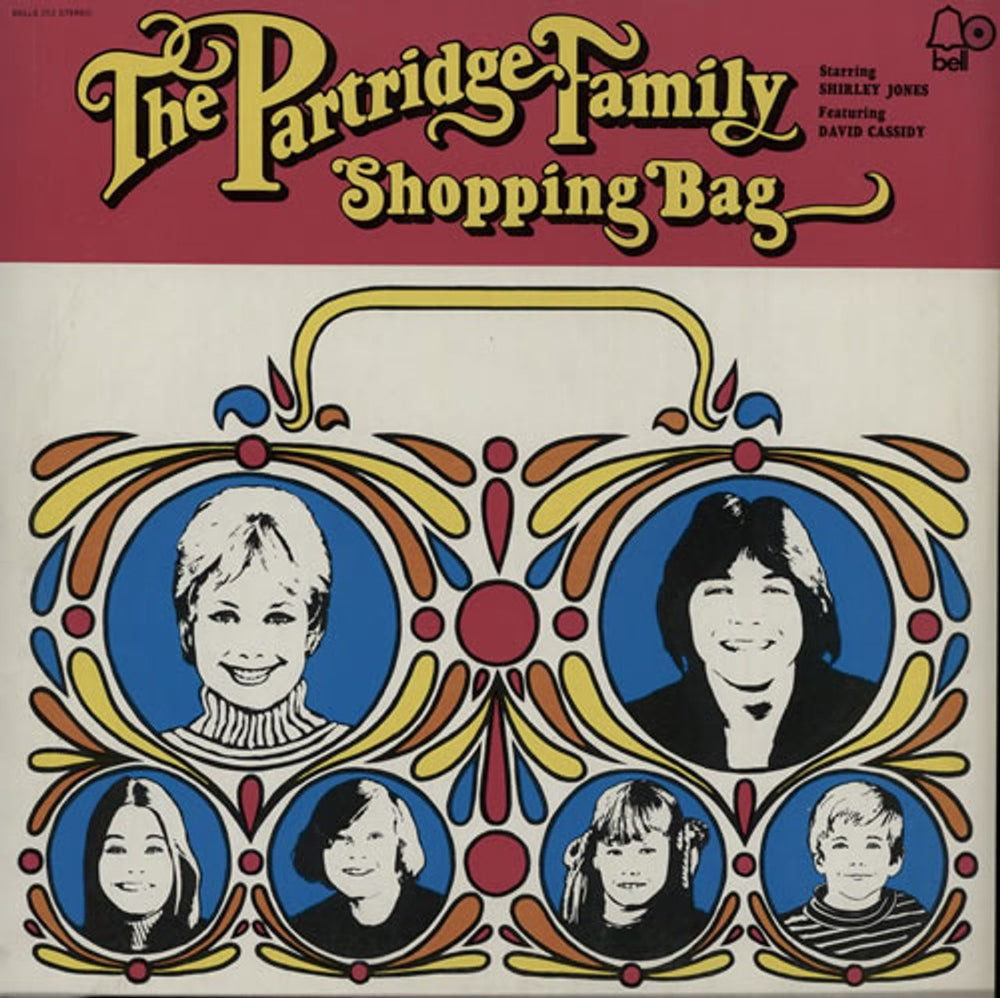 The Partridge Family Shopping Bag UK vinyl LP album (LP record) BELLS212