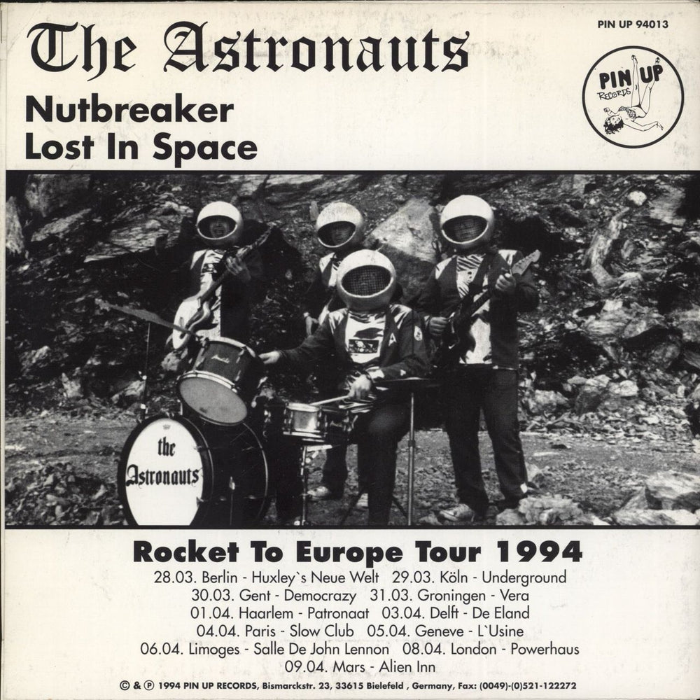 The Phantom Surfers Surfari / Nutbreaker German 7" vinyl single (7 inch record / 45)