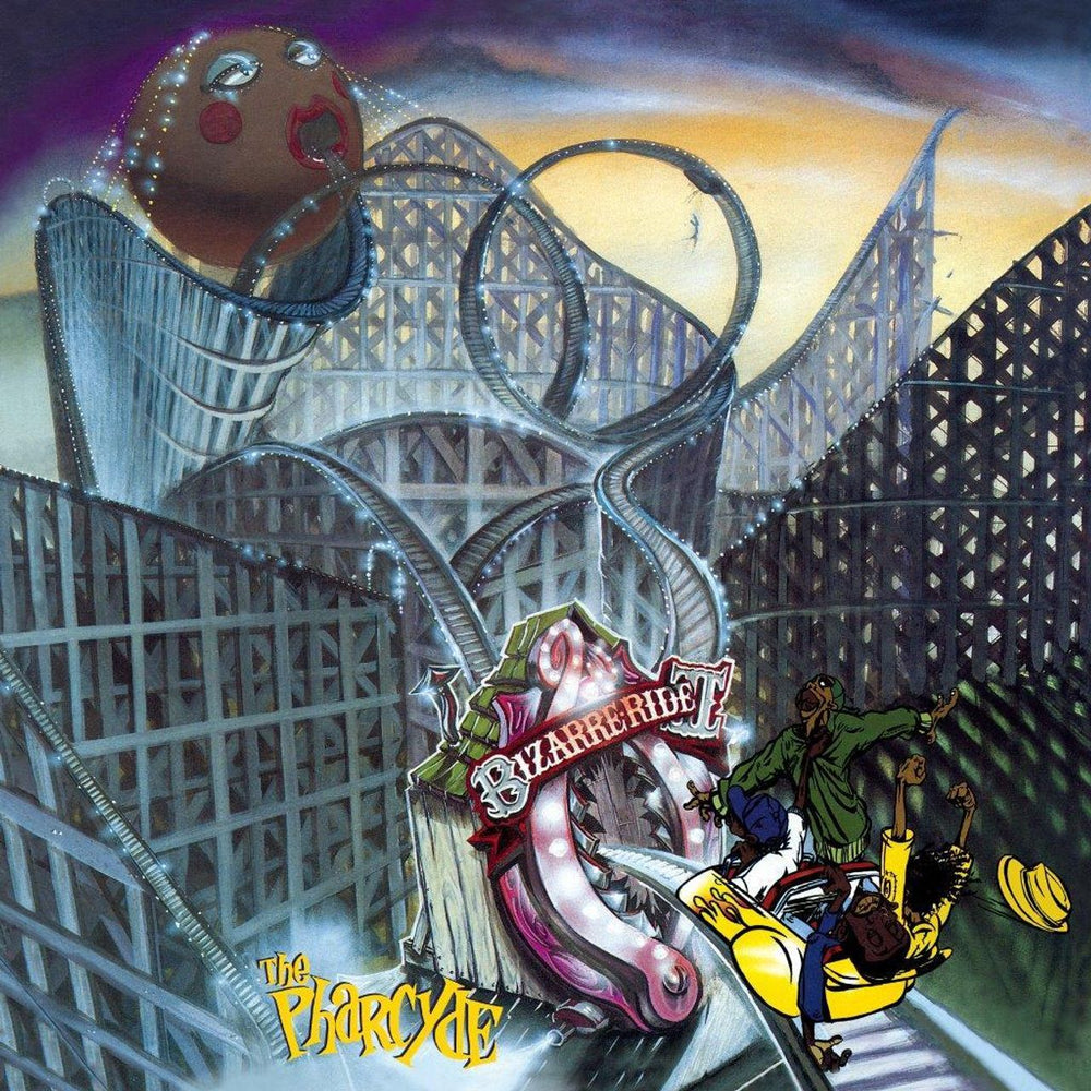 The Pharcyde Bizarre Ride II The Pharcyde - Clear Yellow & Purple Splatter Vinyl - Sealed UK 2-LP vinyl record set (Double LP Album) 7244571