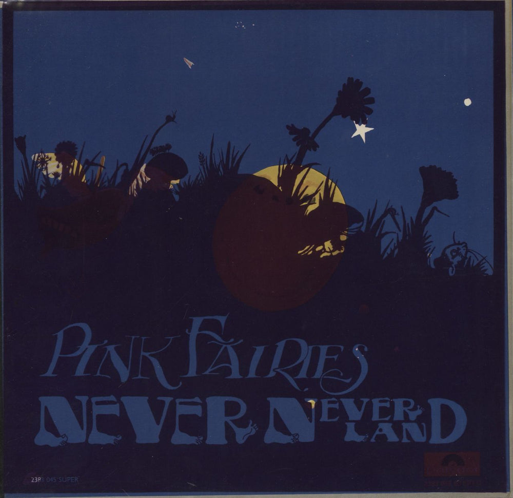 The Pink Fairies Never Never Land - 1st UK vinyl LP album (LP record) 2383045