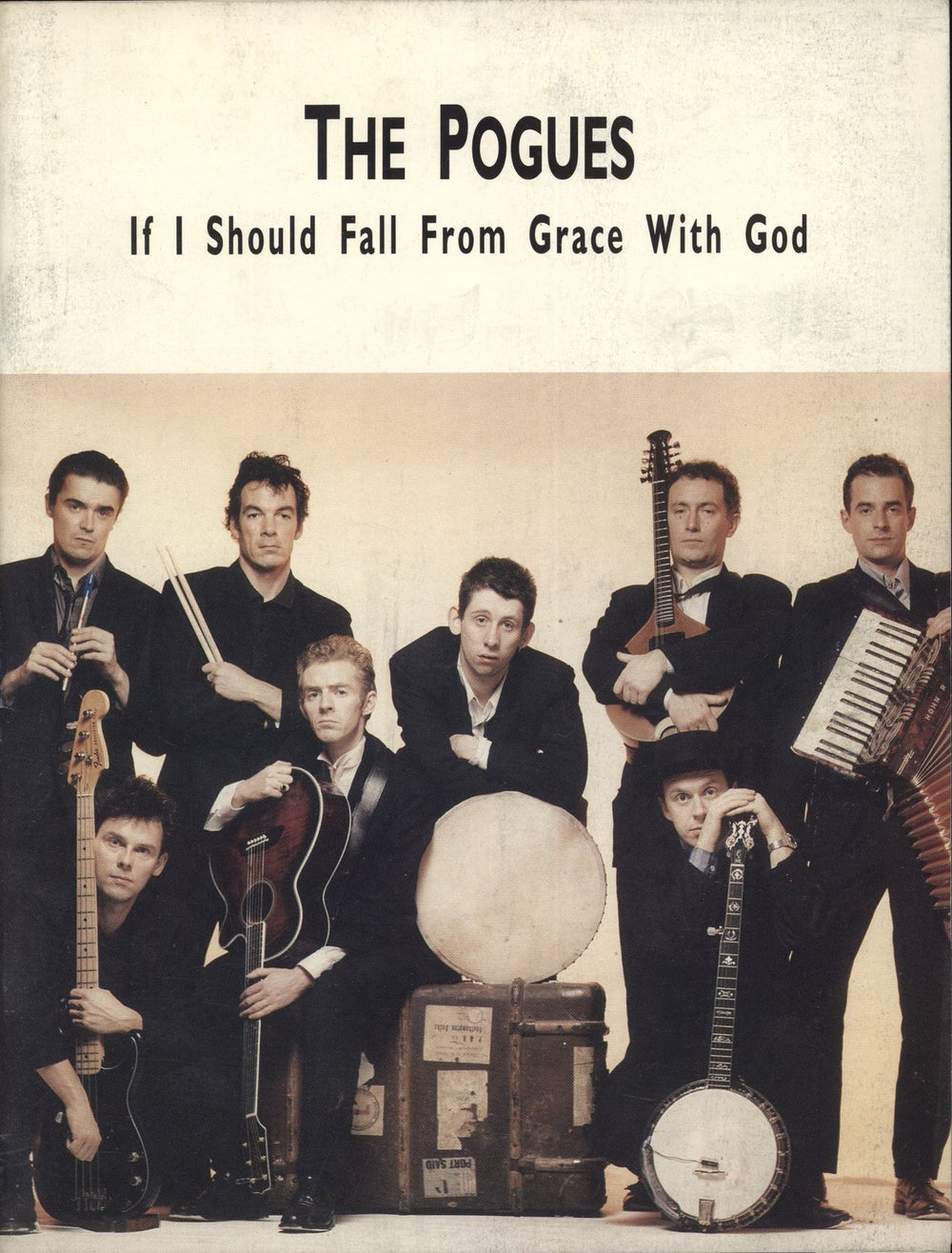The Pogues If I Should Fall From Grace With God UK tour programme TOUR PROGRAMME