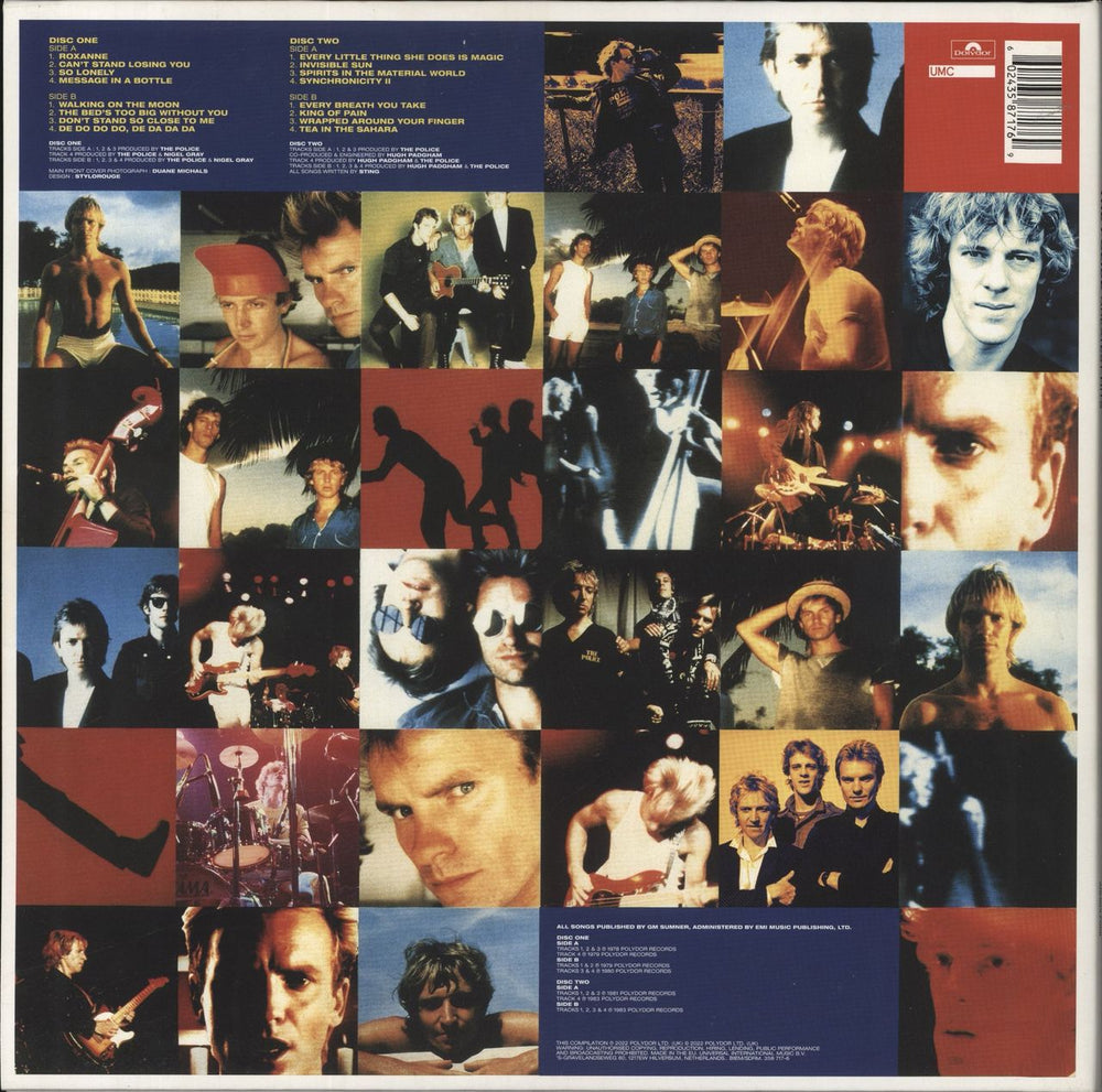 The Police Greatest Hits: Half Speed Mastered UK 2-LP vinyl record set (Double LP Album) 602435871769