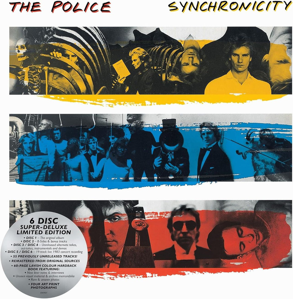 The Police Synchronicity - Super Deluxe 6-Disc Edition - Sealed UK CD Album Box Set 5541921