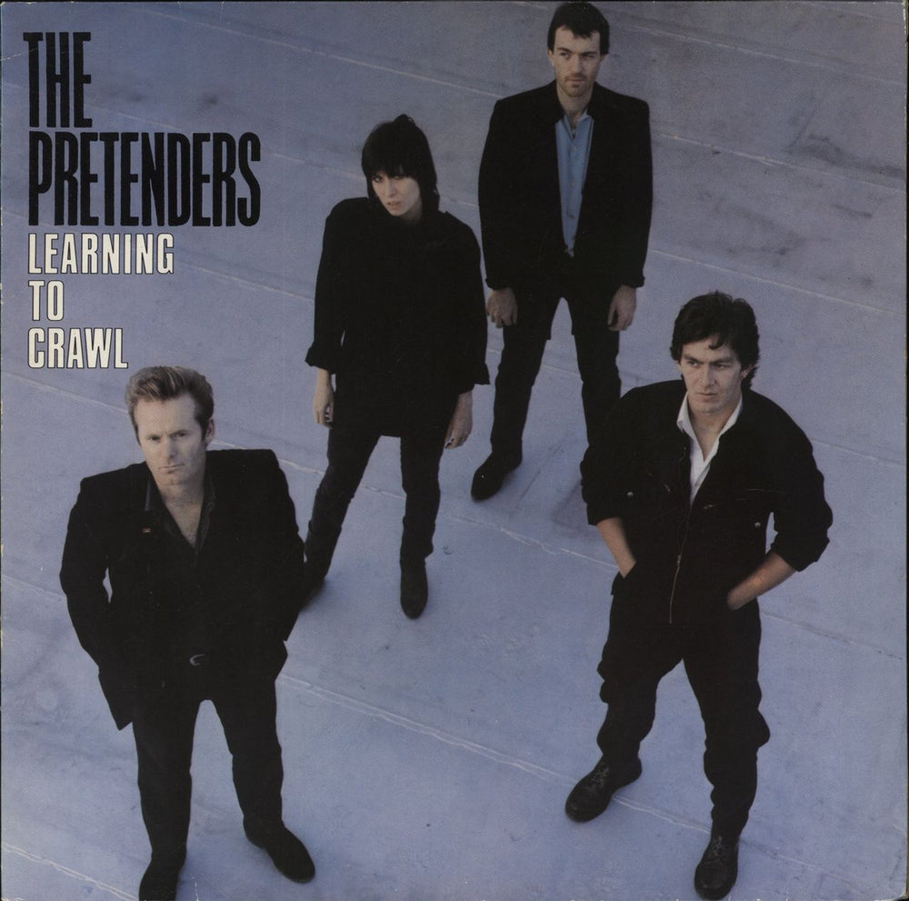 The Pretenders Learning To Crawl UK vinyl LP album (LP record) WX2