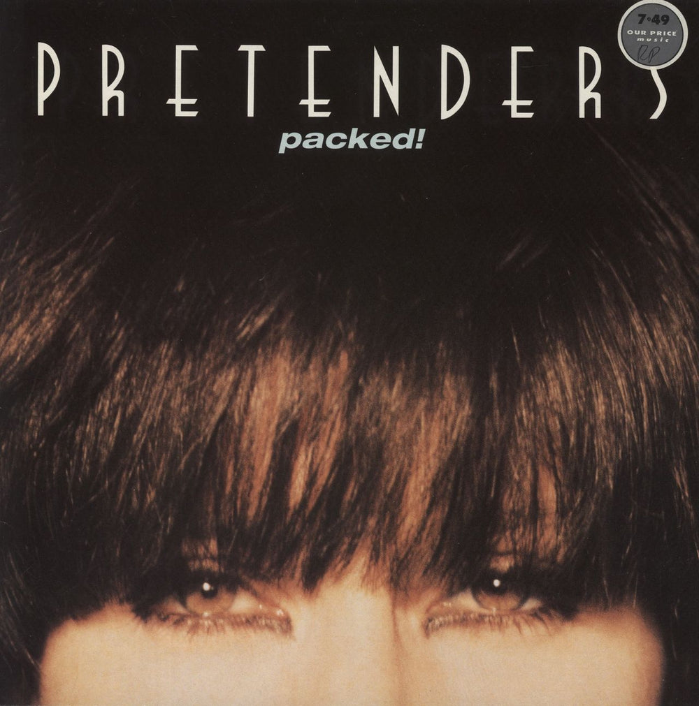 The Pretenders Packed! - Price Stickered UK vinyl LP album (LP record) WX346