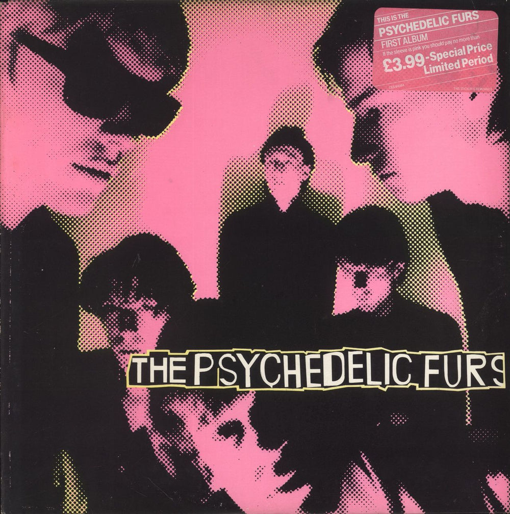 The Psychedelic Furs The Psychedelic Furs - Pink Sleeve UK vinyl LP album (LP record) 84084