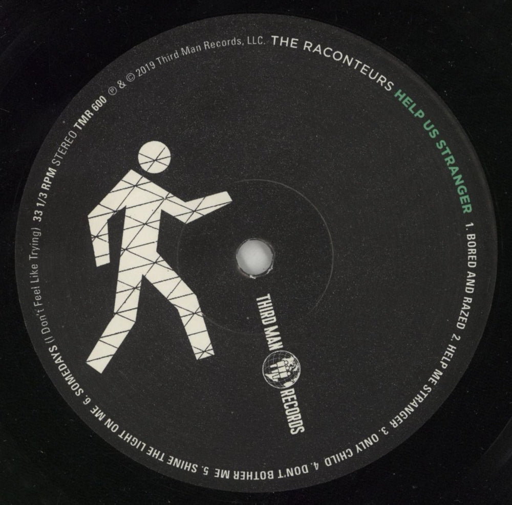 The Raconteurs Help Us Stranger US vinyl LP album (LP record) UR1LPHE772640