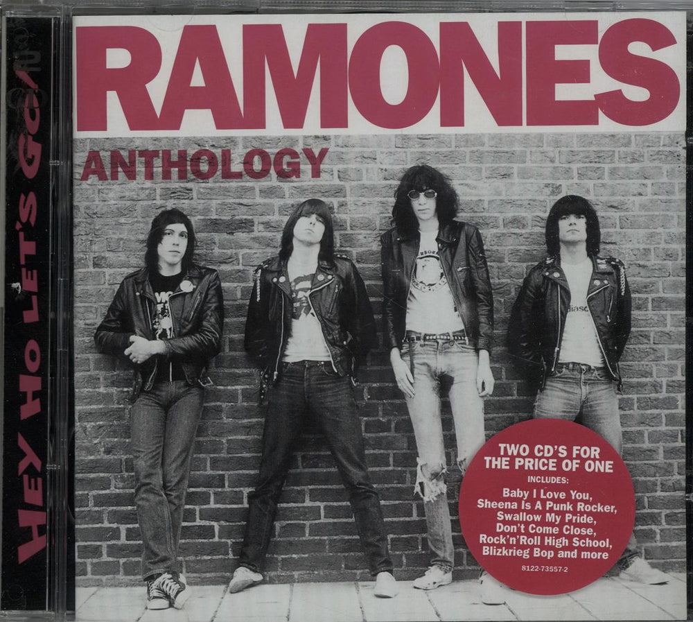 The Ramones Anthology UK 2 CD album set (Double CD) 8122735572