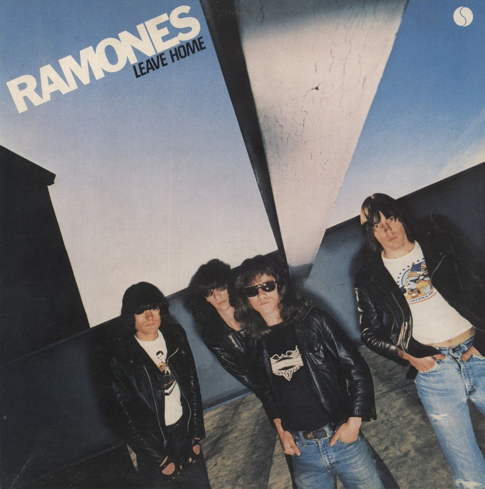 The Ramones Leave Home - 3rd - VG UK vinyl LP album (LP record) 9103-254