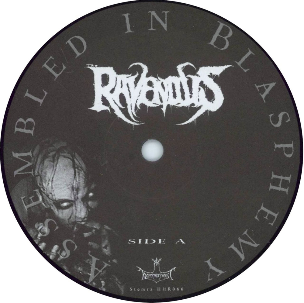 The Ravenous Assembled In Blasphemy Dutch vinyl LP album (LP record) 87HLPAS865698