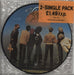The Regulars Fools Game - Double pack - Hype Sticker UK 7" vinyl picture disc (7 inch picture disc single) CBS12-7271