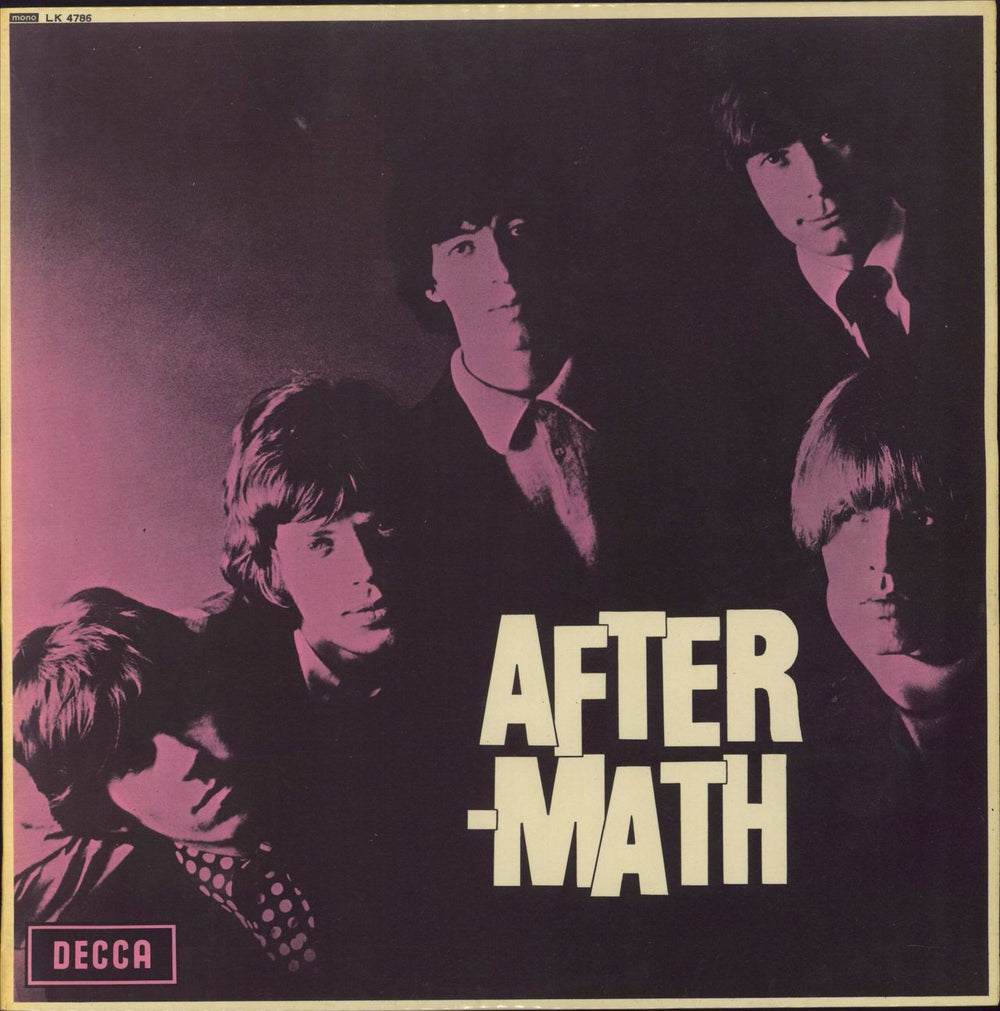 The Rolling Stones Aftermath - 7th - EX UK vinyl LP album (LP record) LK4786