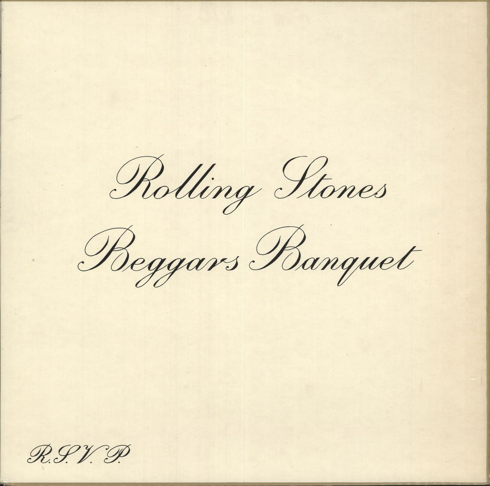 The Rolling Stones Beggars Banquet - 2nd [i] UK vinyl LP album (LP record) SKL4955